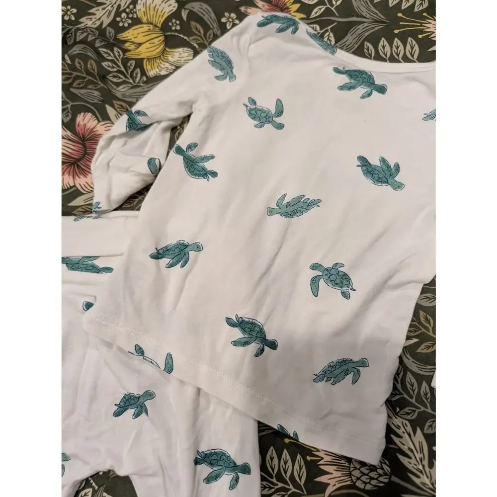 Carter's Turtle Print Soft Viscose Top and Pants Set